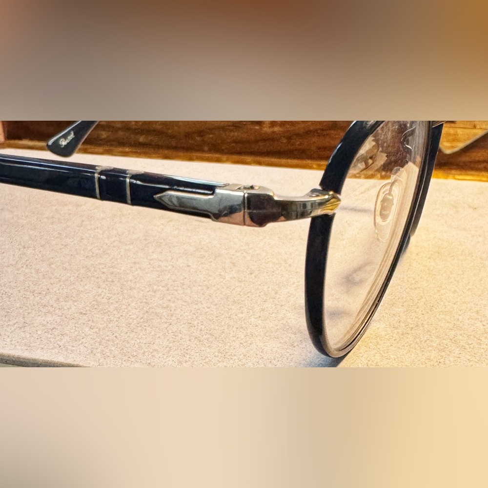 Classic Black Eyeglass Frames, Persol, Unisex - Picture 11 of 11